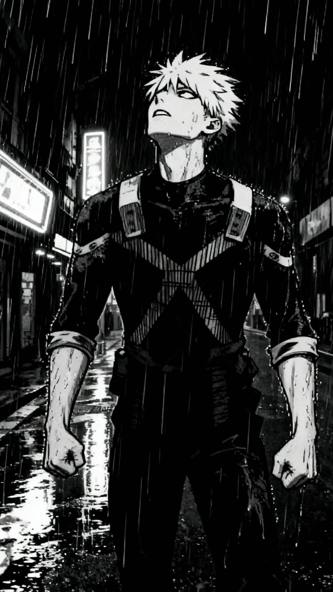 Katsuki Bakugo pozadí