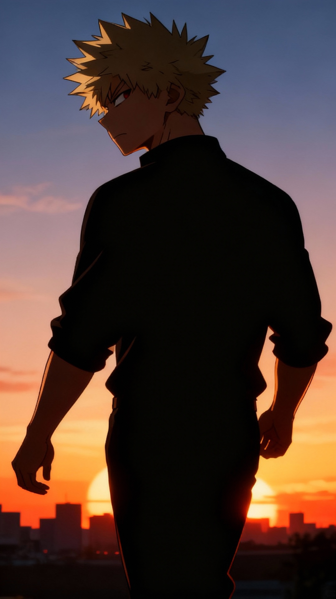 Katsuki Bakugo pozadí