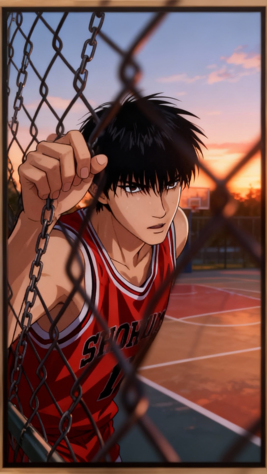 Kaede Rukawa pozadí