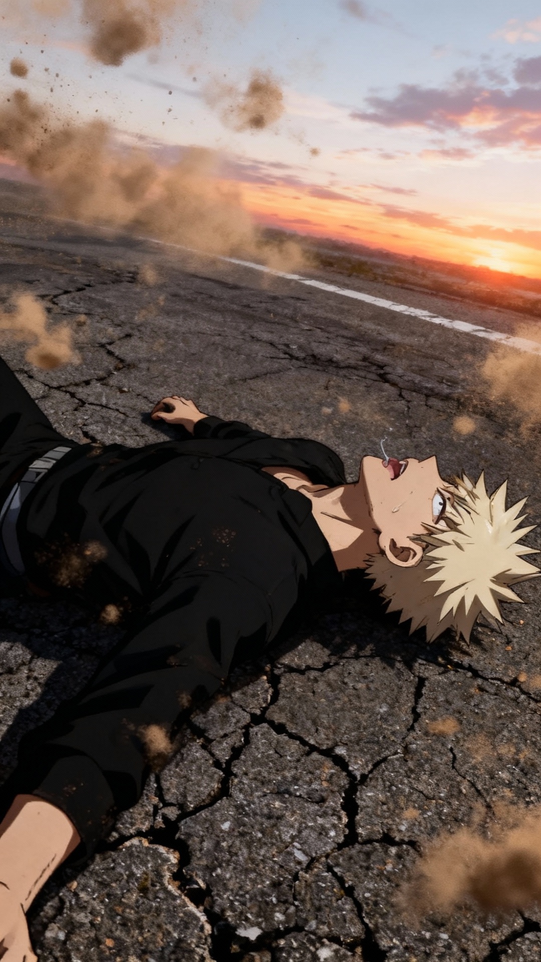Katsuki Bakugo pozadí