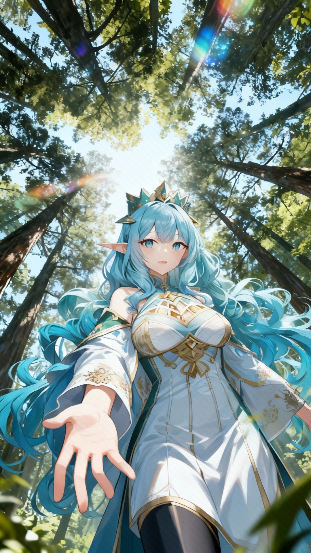 Latar belakang Putri Hutan